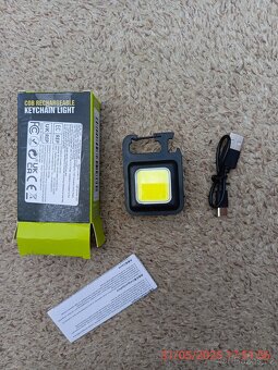 Led reflektor mini, dobíjecí. - 5