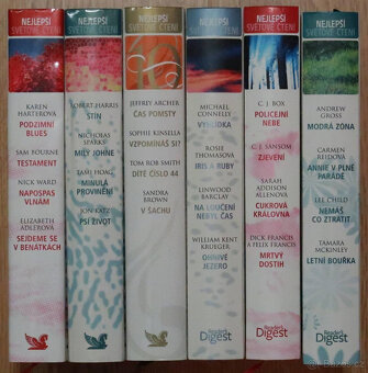 40x Reader’s Digest Výběr, sleva 95% , krabice - 5