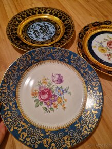Zdobený porcelánový talíř - 5