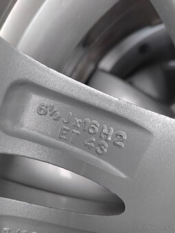Prodám nové orig alu 16 Škoda 5x100 ET 43 Fabia Roomster - 5