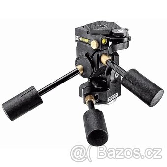 Manfrotto 055XPROB PRO TRIPOD BLACK + Manfrotto 229 Hlava 3D - 5
