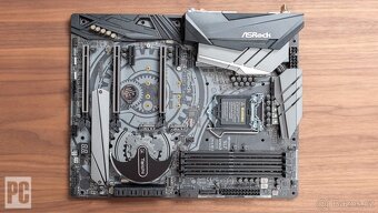 Intel i9-9900K, ASRock Z390 Taichi + RAM - 5