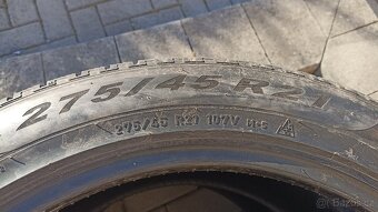 275 45 21 zimní Pirelli scorpion 2 kusy - 5
