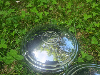 sada 4 ks chrom poklice škoda staré veteran 14" - 5