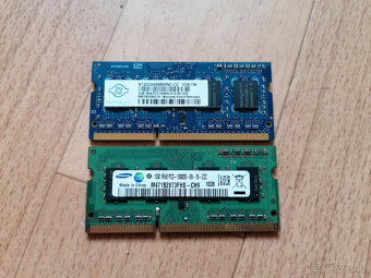 3GB DDR3 Samsung Nanya operační paměť RAM notebook notebooky - 5