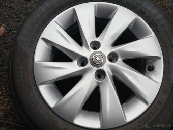 P- Sada Orig ALU kol Opel 185/65R15 letní - 5