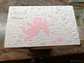 Dřevěná krabička na kapesníky - 5