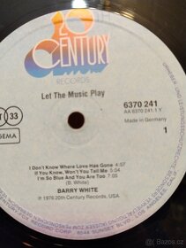 LP BARRY WHITE - LET THE MUSIC PLAY - 5