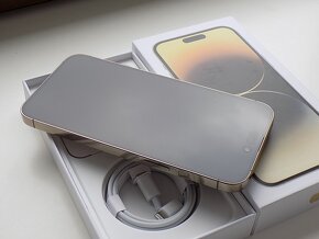 APPLE iPhone 14 Pro MAX 256GB Gold - ZÁRUKA - TOP STAV - 5