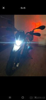 DĚTSKÁ ELEKTRICKÁ MOTORKA APRILIA DORSODURO S EVA KOLY - 5