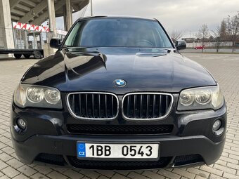 BMW X3 2.0D 4x4 10/2007 ALU, KLIMA, MANUÁL, ČR, NOVÁ STK - 5
