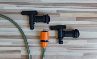 IBC-kohoutek PVC 3/4"+dávkovací kohoutek PVC ø15mm. - 5