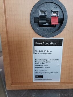 Reproduktury Pure Acoustics + receiver Sony - 5