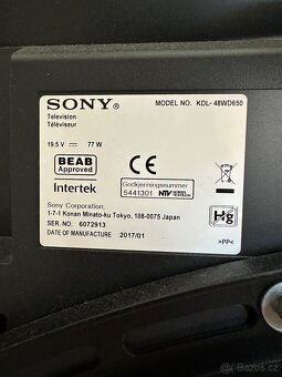 SONY KDL-48WD650 - televize - 5