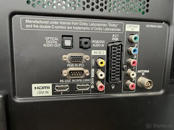 TV obrazovka LG, nemá DVB-T2, bez ovladače - 5