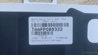 Apple puzdro Smart Folio na iPad Pro 11" (M4 2024) - černé - 5