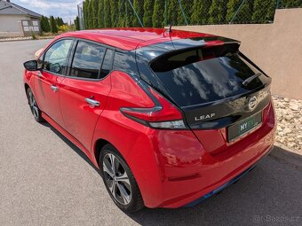 NISSAN LEAF E+ 62kWh, ZÁRUKA, LED, SOH 90%, DPH - 5