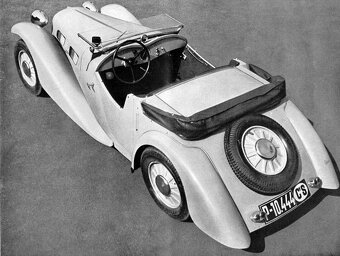Predám Aero 30 2+1 Roadster 1934 - 5