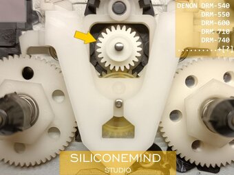 Ozubene kolo pro Denon DRM-540, DRM-550, DRM-600, DRM-710 + - 5