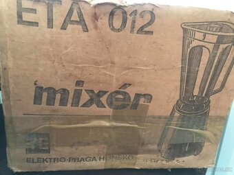 RETRO - Mixér ETA 012 Hlinsko, 3 rychlostní, funkční - 5
