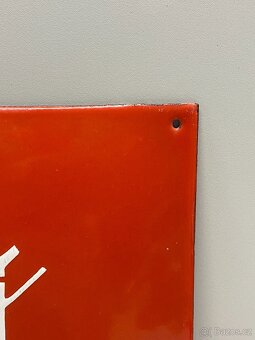 smaltovaná cedule požární nářadí cedule smalt tabule - 5