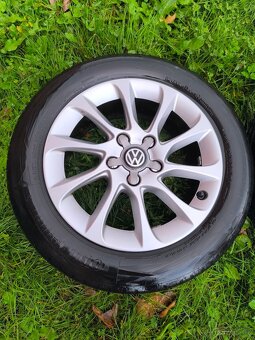 Originální alu disky pro koncern VW 5x112 s letními pneu - 5