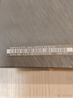 MSI GTX 1660 6GB GDDR5 - 5