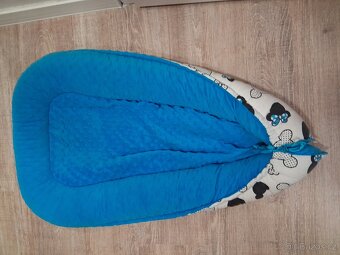 Set do postýlky: nebesa, hnízdečko a zavinovačka - 5