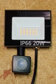 LED světla venkovní 5x - S čidlem do sítě na 220V / 230V - 5