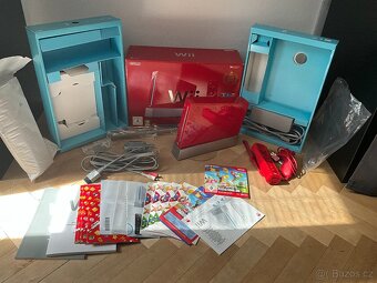 Nintendo Wii Červená limitovaná edice 25 Anniversary Mario - 5