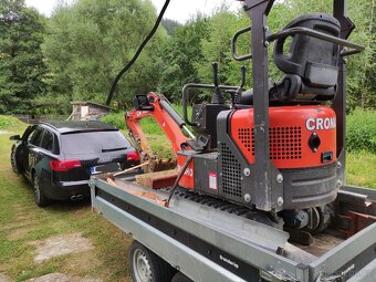 Zemní práce , půjčovna strojů,Práce minibagrem - 5