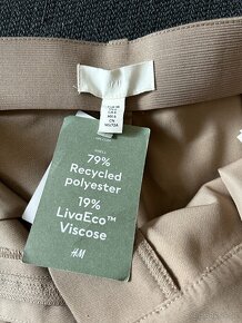 Béžové kalhoty nové s visačkou H&M - 5