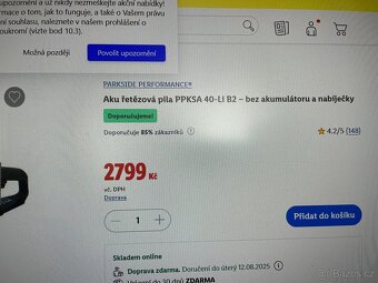 Aku pila parkside PPKSA 40-LI B2 - 5