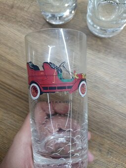 Skleničky Tatra 1905 +  Laurin a Klement 1907 - 5
