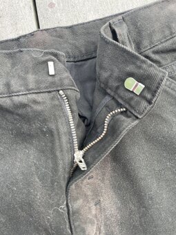 Zara Overdyed Baggy Jeans Black (M) - 5