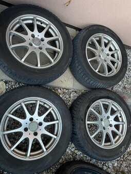 Disky Peugeot 807, Citroen C8,.. 7Jx16 a 215/60 R16 zimní pn - 5