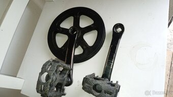 Kliky , jedno převodník , na dětské kolo - 5