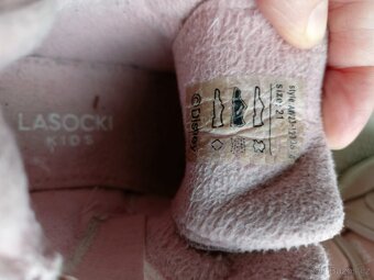 Dětské kožené zimní boty, vel. 21 - 5