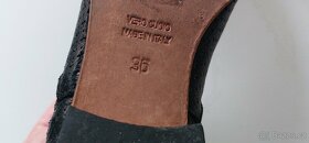 stylové kotníkové kožené italské boty Boemos 36 - 5