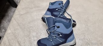Zimní kotníkové boty Quecha s membránou Waterproof vel.35 - 5
