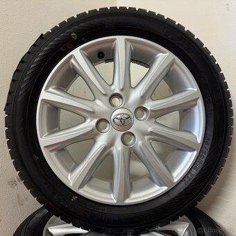 NOVÁ TOYOTA AYGO 4x100 R15 ET35+ZIMNÍ 165/60R15 8,5mm SILVER - 5