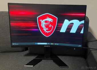 27” Gigabyte G27FC A, 165 Hz, zakřivení 1500R, 1 ms - 5