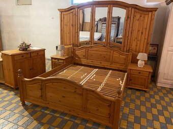 KOMPLETNÍ DŘEVĚNÁ LOŽNICE JITONA NATUR ART - 5