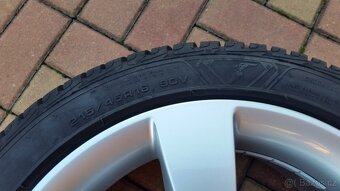 NOVÁ zimní sada ŠKODA Fabia 3,Rapid 5x100 R16 pneu 215/45/16 - 5