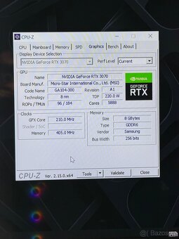 Herní PC – Ryzen 7 3700X / RTX 3070 / 32 GB RAM - 5