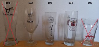 Půllitr ,půlitr, pivní sklenice , sklo , pivo (2) - 5