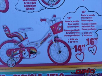 Dětské kolo, design jednorožec, 16´´ - 5