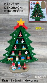 Vánoční čepice, čelenka, stromečky.... - 5