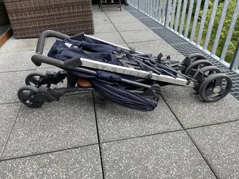 Kočářek buggy Chicco Lite Way 3 Top, denim, ve skvelem stavu - 5