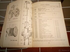 Jawa 350 pérák-seznam náhradních součástí 1951-2,orig. - 5